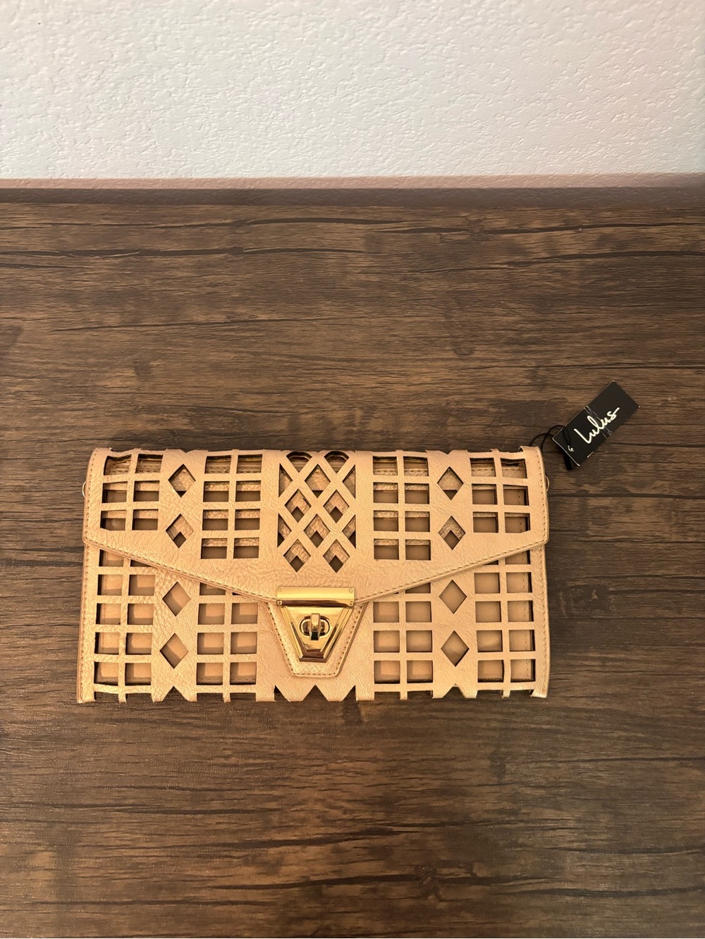 New lulus clutch bag